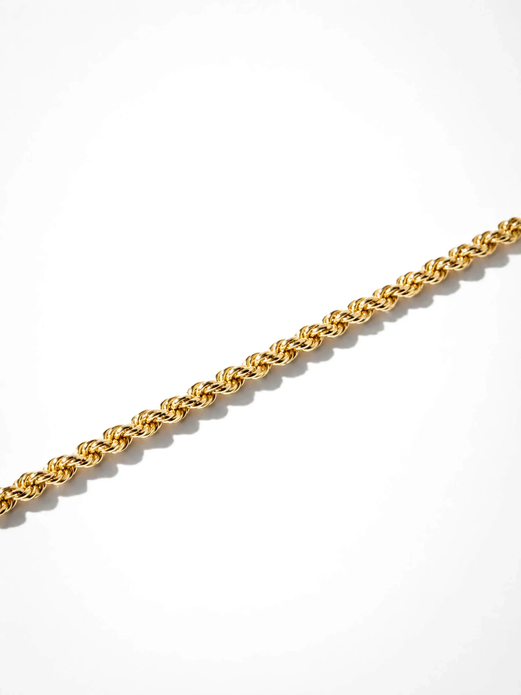 Gouden Armband Gedraaide Schakel Chester Twisted Chain