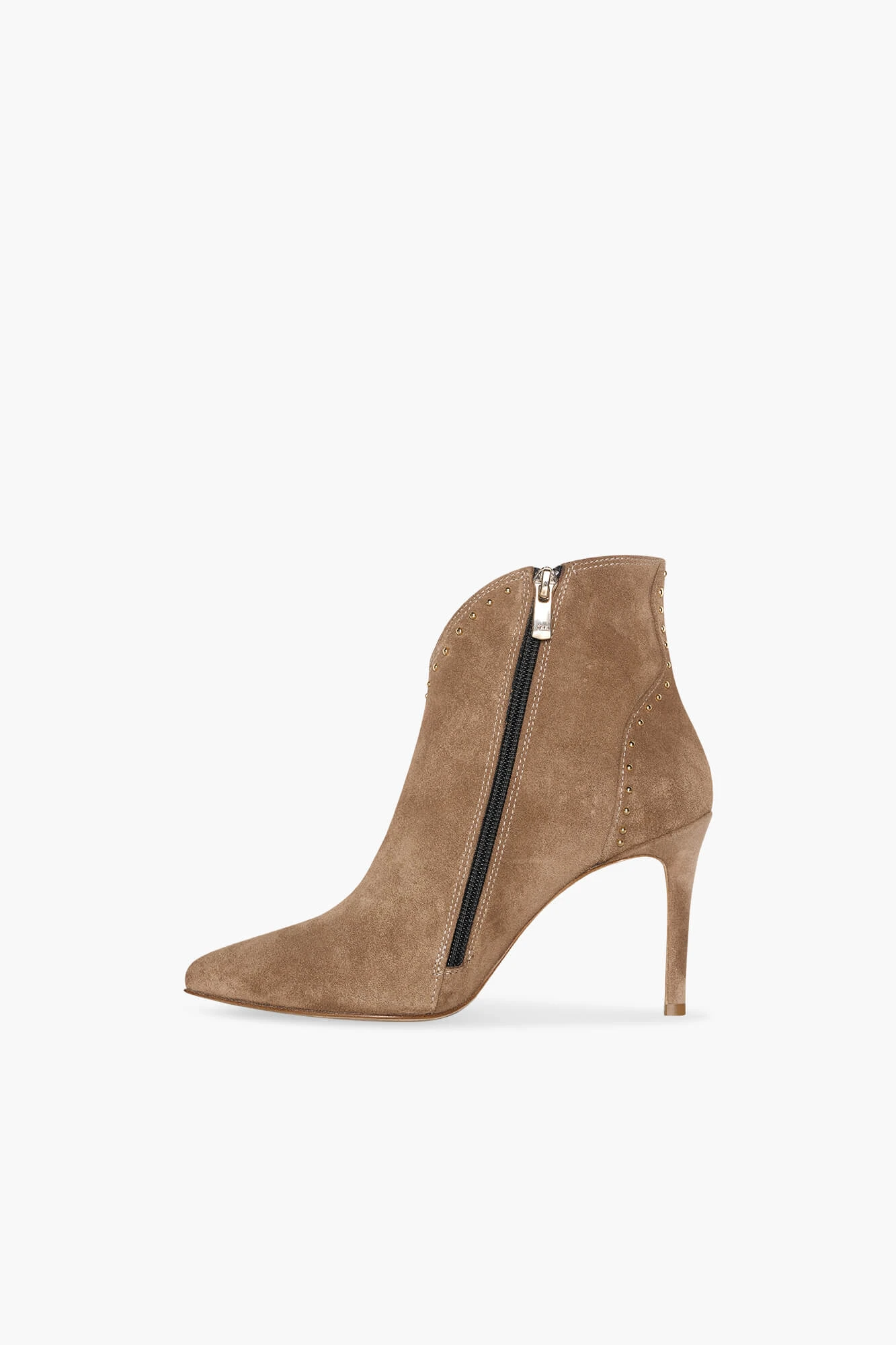 Laarsje Dames Suede Stewart Cognac Studs