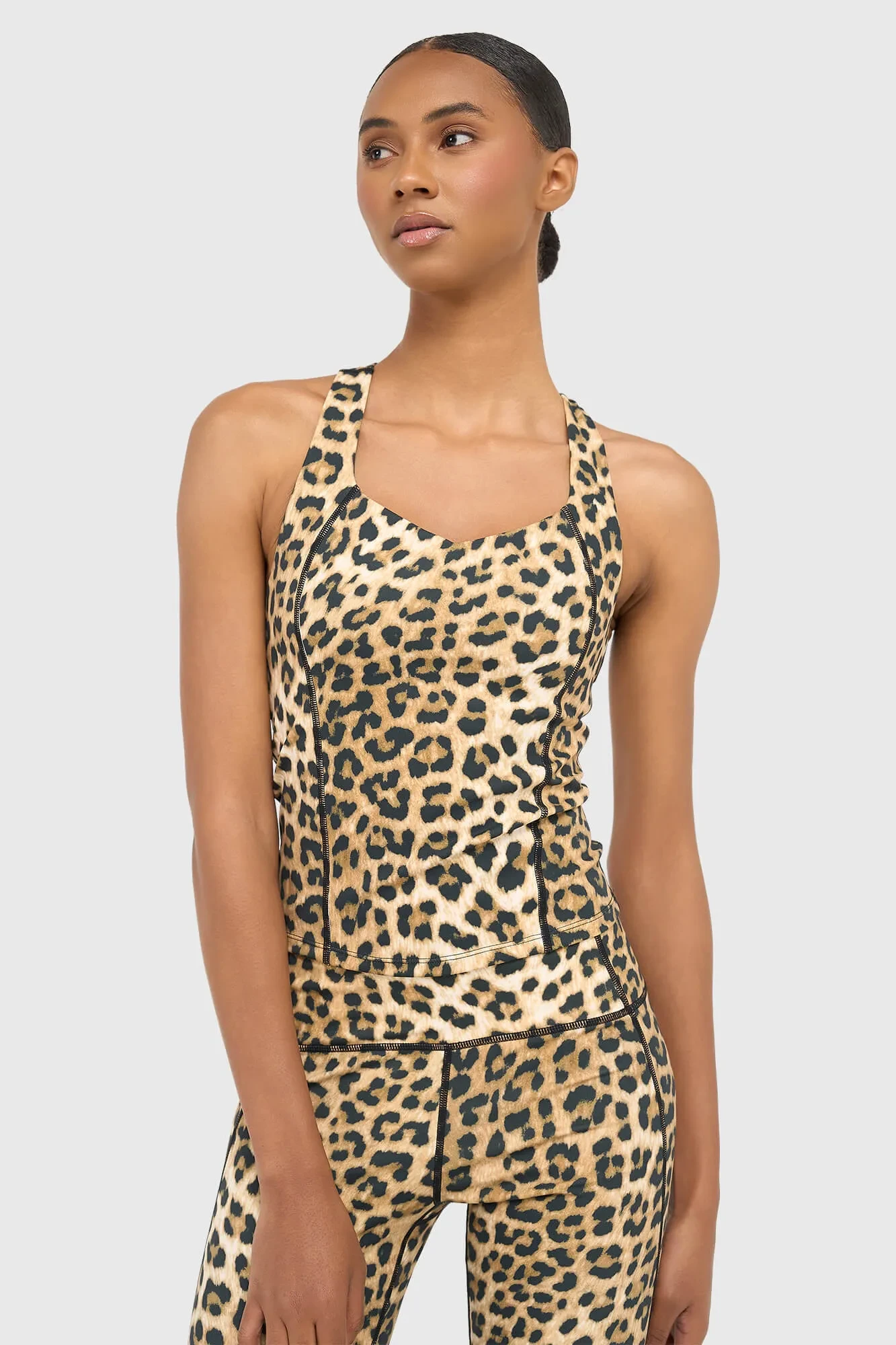 Top Dames Sport Bh Ryle Yoga Panterprint